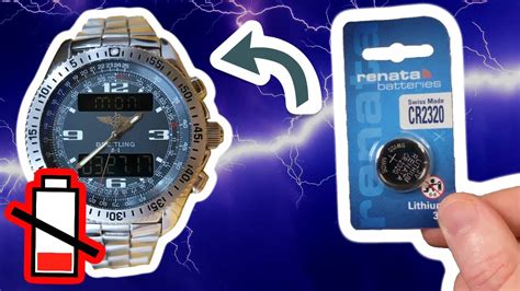 breitling batterie|breitling b1 battery change.